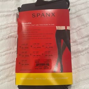 Spanx Tight-end tights size F NWT